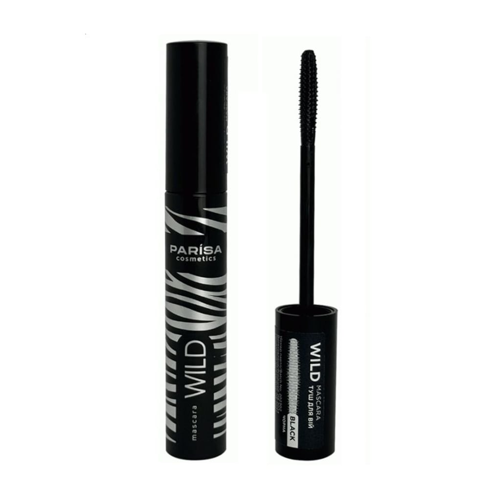 Туш для вій Parisa Cosmetics Wild М-120 Volume Sculpt, Black, 12 мл